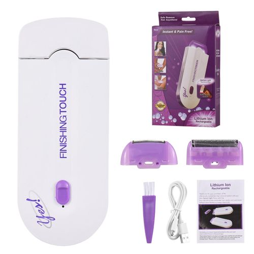 MULTI-FUNCTION 2 IN 1 FINISHING TOUCH HAIR EPILATOR FOR LEGS, BIKINIS, ARMS AND ARMPITS