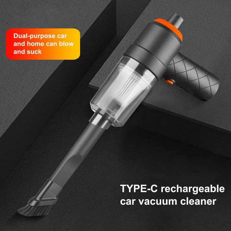 6000PA Wireless Car Vacuum Cleaner Blowable Cordless Handheld Auto Vacuums Portable Dual Use Mini Vacuum Cleaner For Car Home