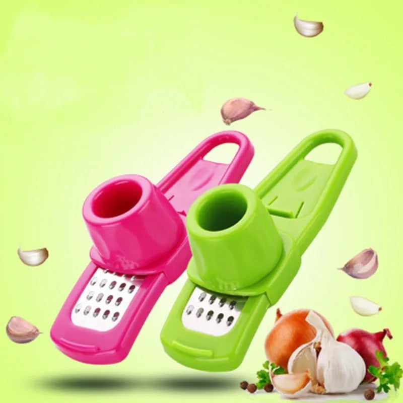 Ginger Garlic Crusher Press Garlic Grinding Grater Cutter Peeler