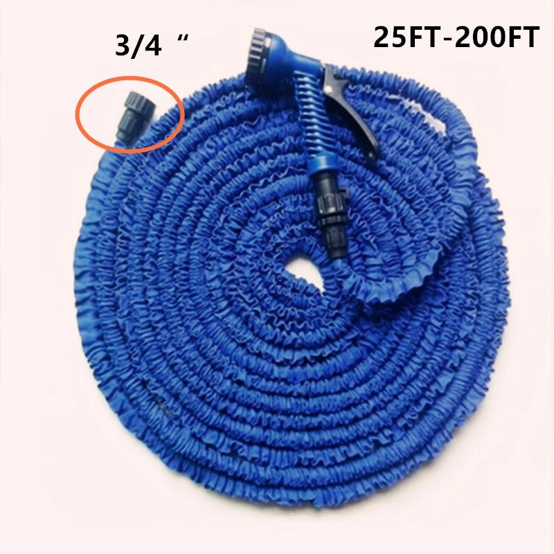 Expandable Garden Hose with Spray Nozzle