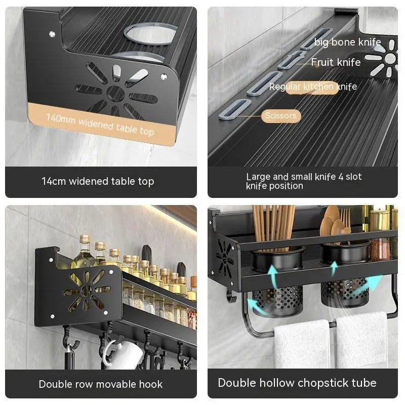 Kitchen Storage Rack Floor Mounted Multilayer Fruit And Vegetable